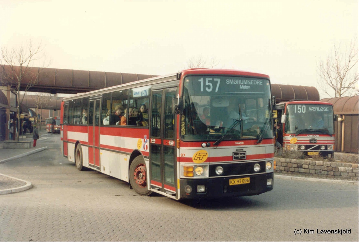 Дания, Van Hool T8 Alizée 210 № 87