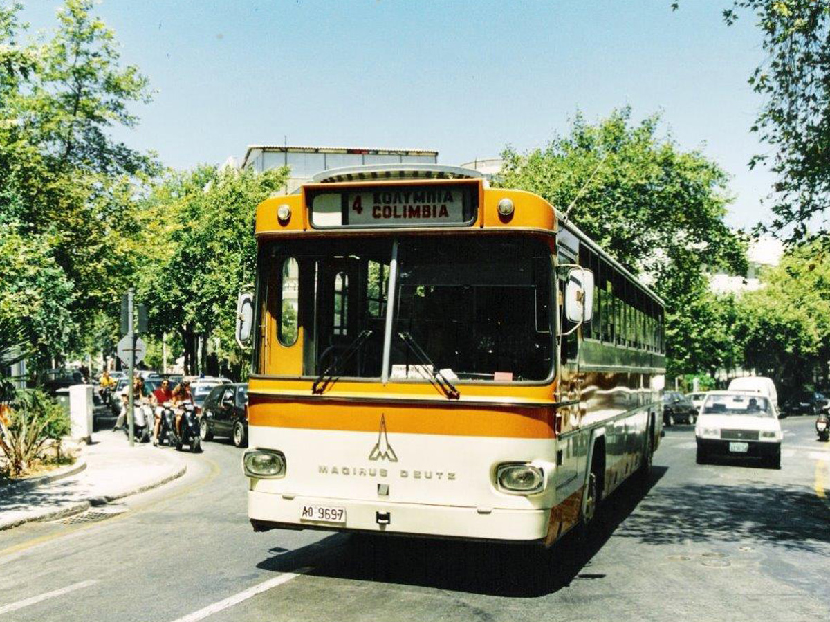 Греция, Magirus-Deutz Hellas № AO-9697; Греция — Архив ΚΤΕΛ Ροδου; Греция — Старые фотографии (до 2000)