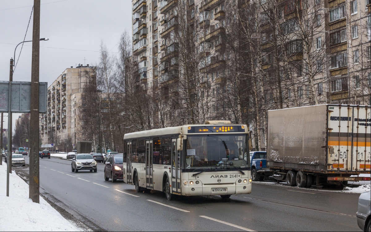 Санкт-Петербург, ЛиАЗ-5292.60 № 2641