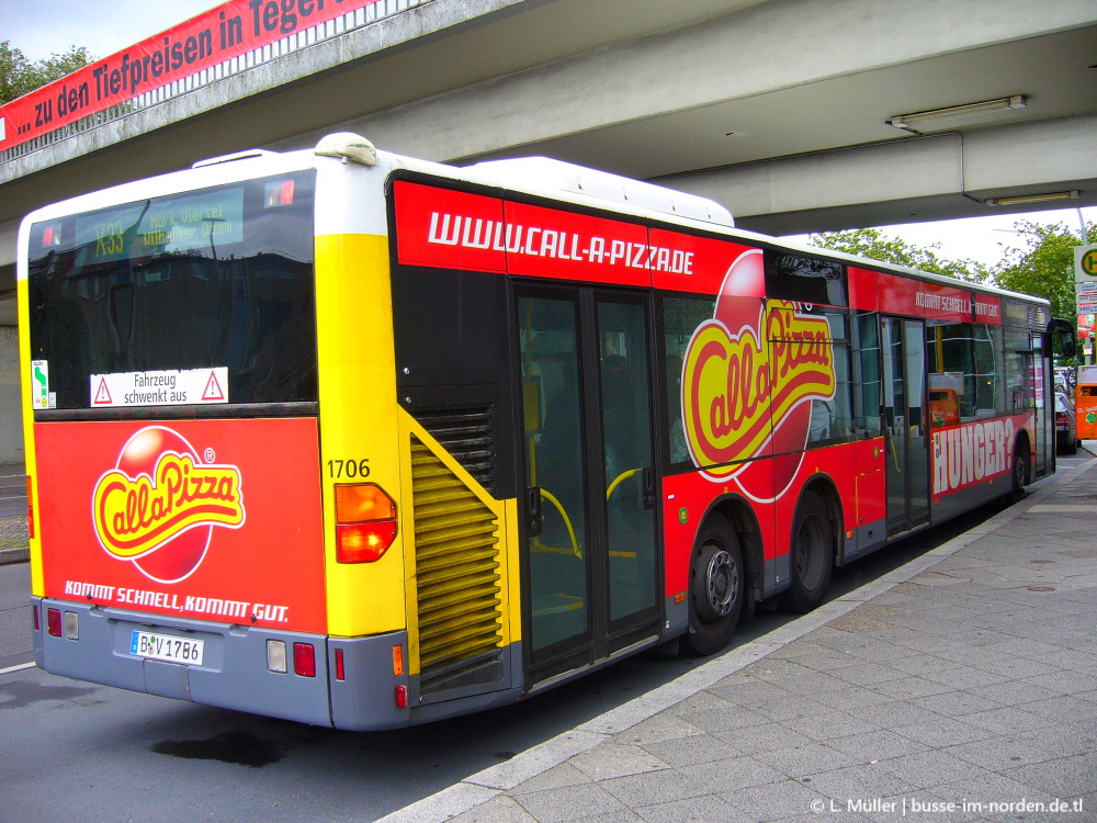 Berlín, Mercedes-Benz O530L Citaro L č. 1706