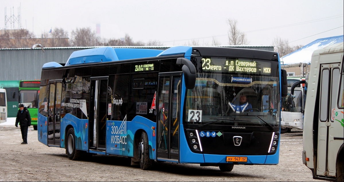 Kemerovo region - Kuzbass, NefAZ-5299-40-57 (CNG) Nr. 247