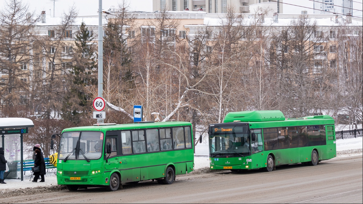 Свердловская область, ПАЗ-320412-14 "Вектор" № КМ 826 66; Свердловская область, МАЗ-203.L65 № 1771