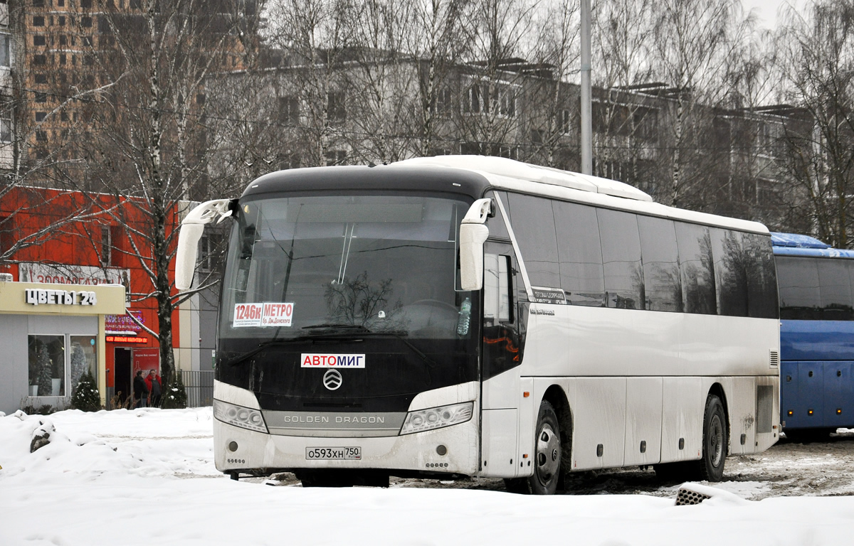 Московская область, Golden Dragon XML6127JR Snow Leopard № О 593 ХН 750