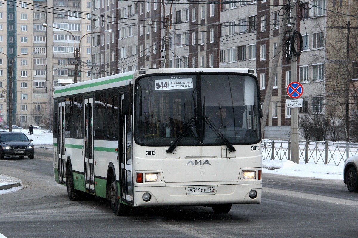 Санкт-Петербург, ЛиАЗ-5293.60 № 3813