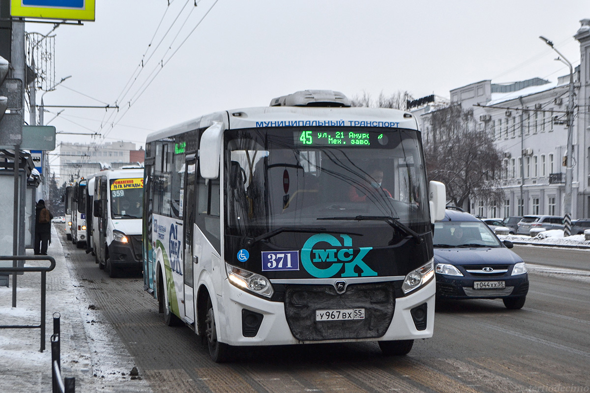 Omsk region, PAZ-320435-04 "Vector Next" č. 371