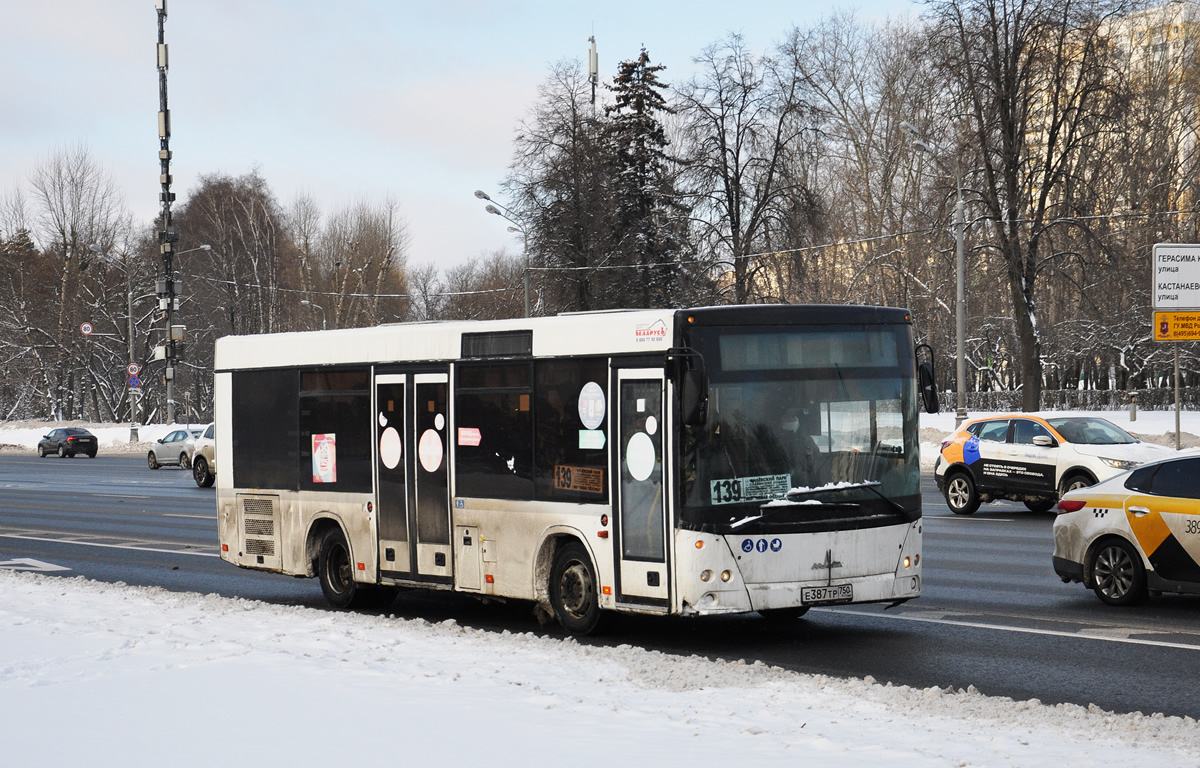 Московская область, МАЗ-206.085 № Е 387 ТР 750