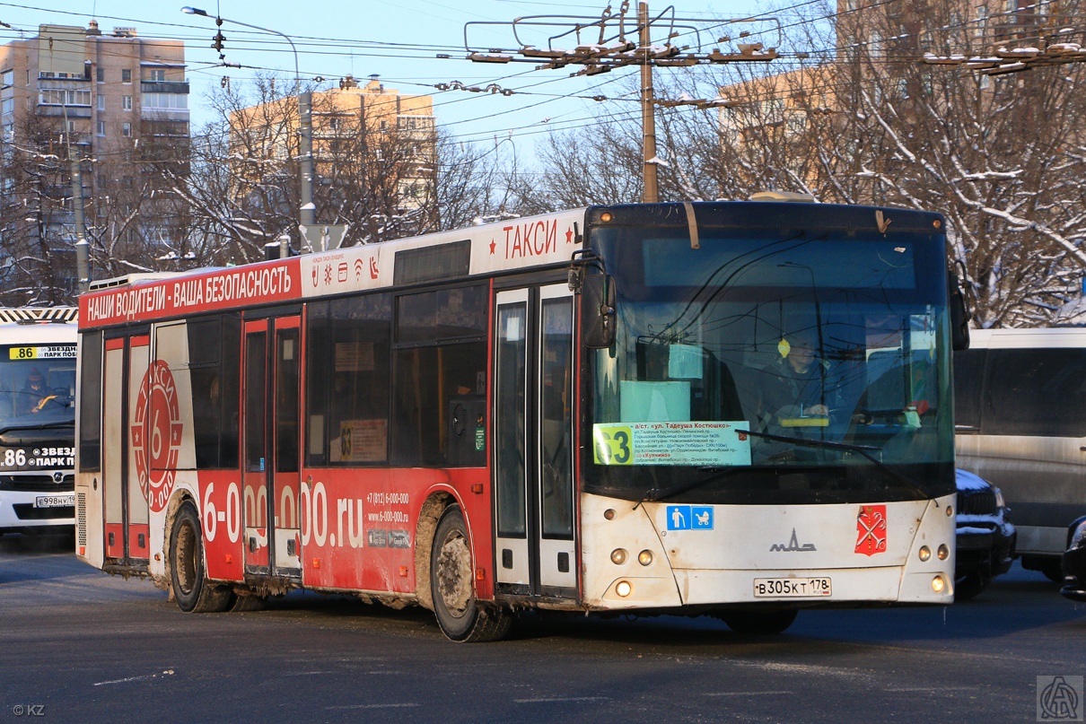 Санкт-Петербург, МАЗ-203.067 № В 305 КТ 178