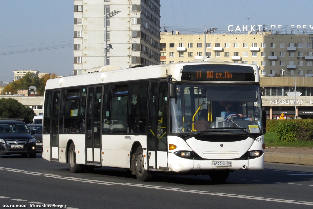 Санкт-Петербург, Scania OmniLink I (Скания-Питер) № 7110