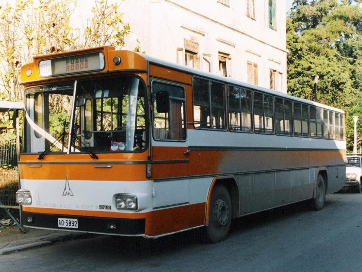 Греция, Magirus-Deutz Hellas № 4; Греция — Архив ΚΤΕΛ Ροδου; Греция — Старые фотографии (до 2000)