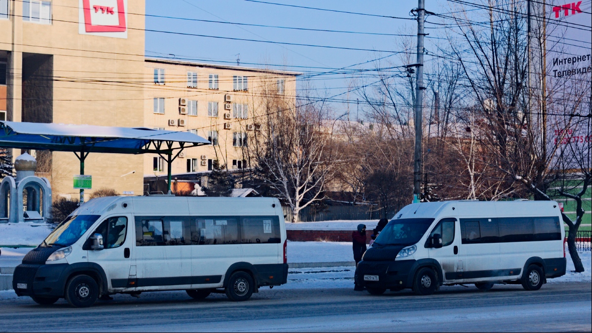 Забайкальский край, Нижегородец-FST613 (FIAT Ducato) № К 679 УС 75; Забайкальский край, IRITO Boxer L4H2 (Z8P) № М 625 ТВ 75