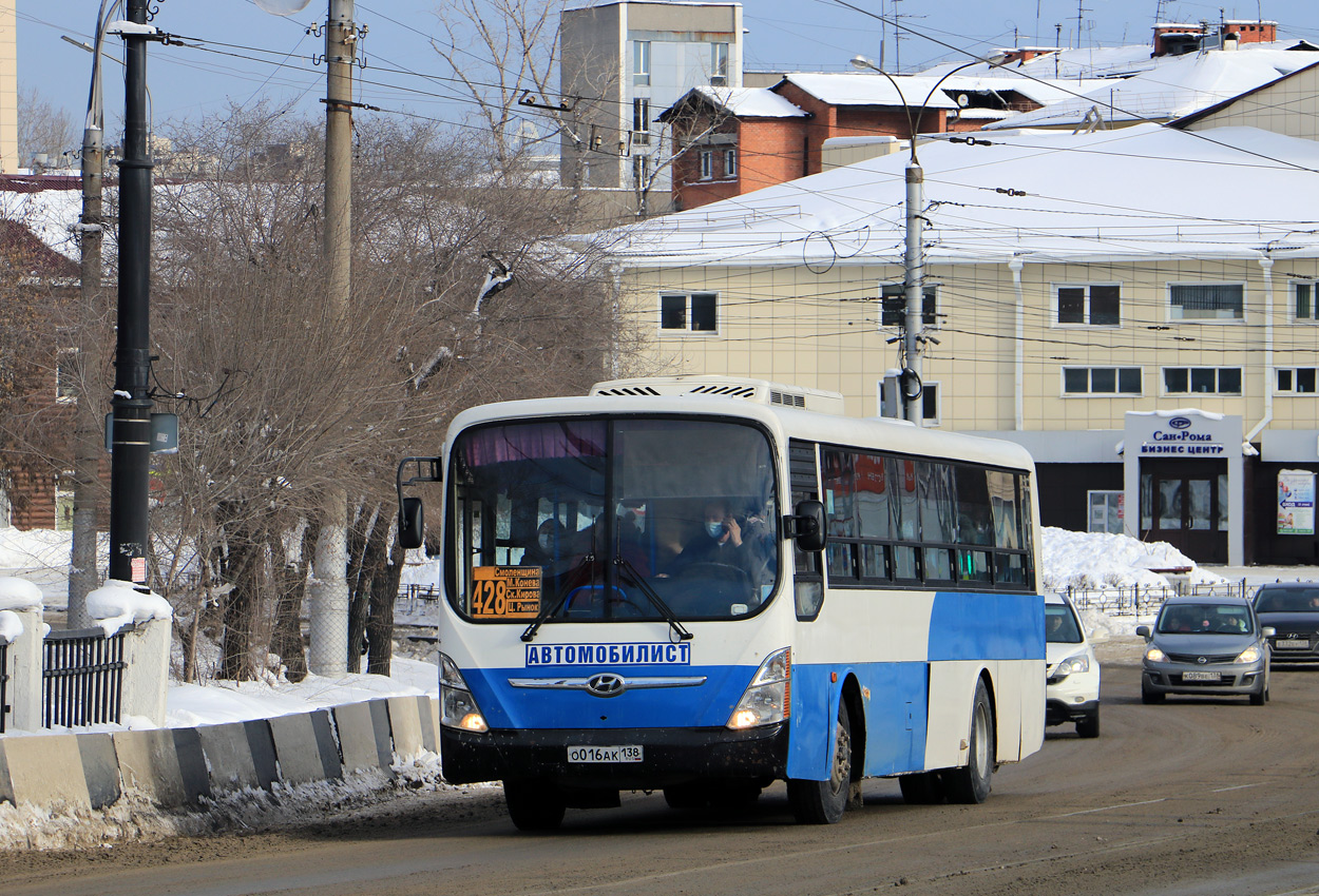 Иркутская область, Hyundai New Super AeroCity 1F/L № О 016 АК 138