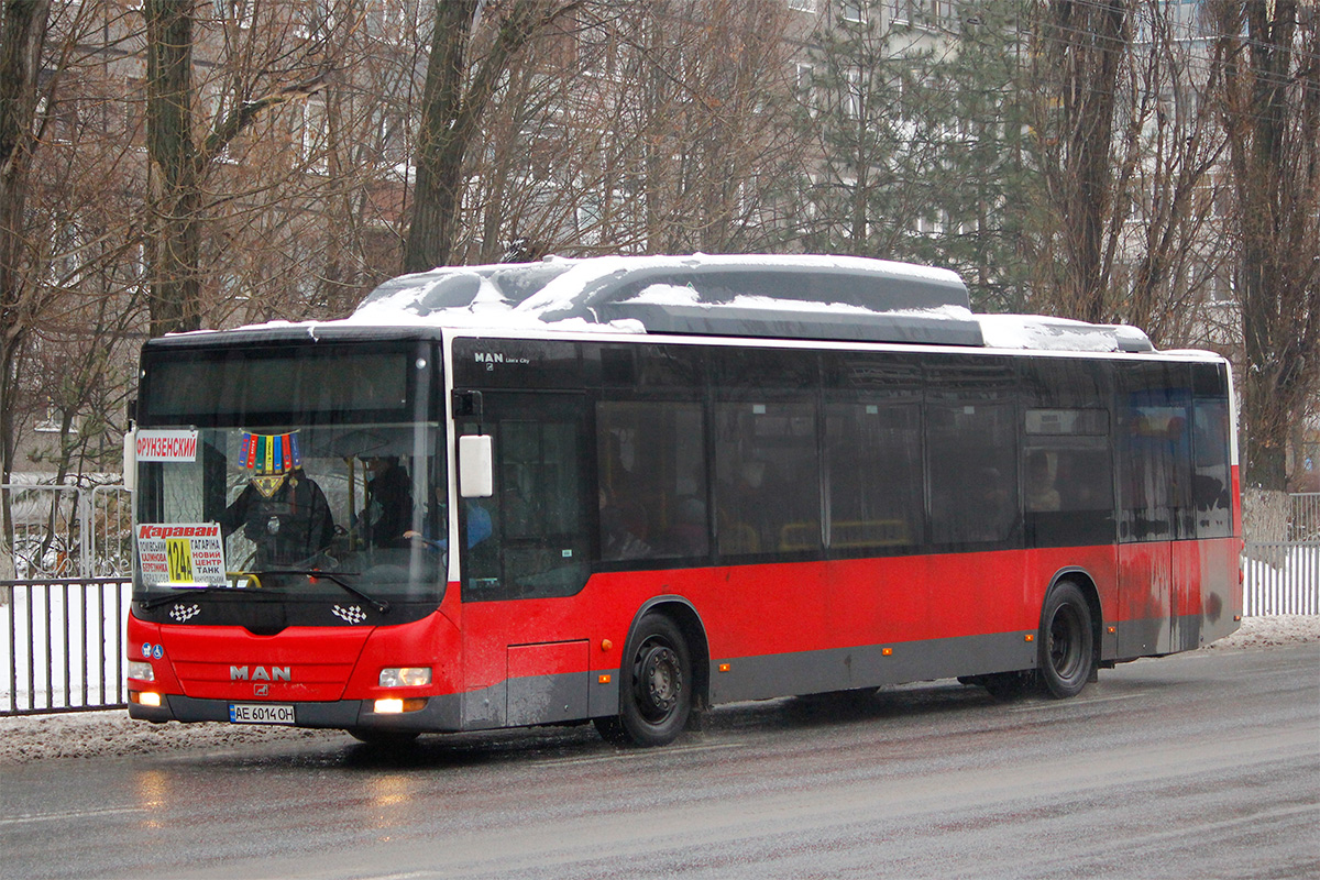 Днепропетровская область, MAN A21 Lion's City NL273 LPG № AE 6014 OH