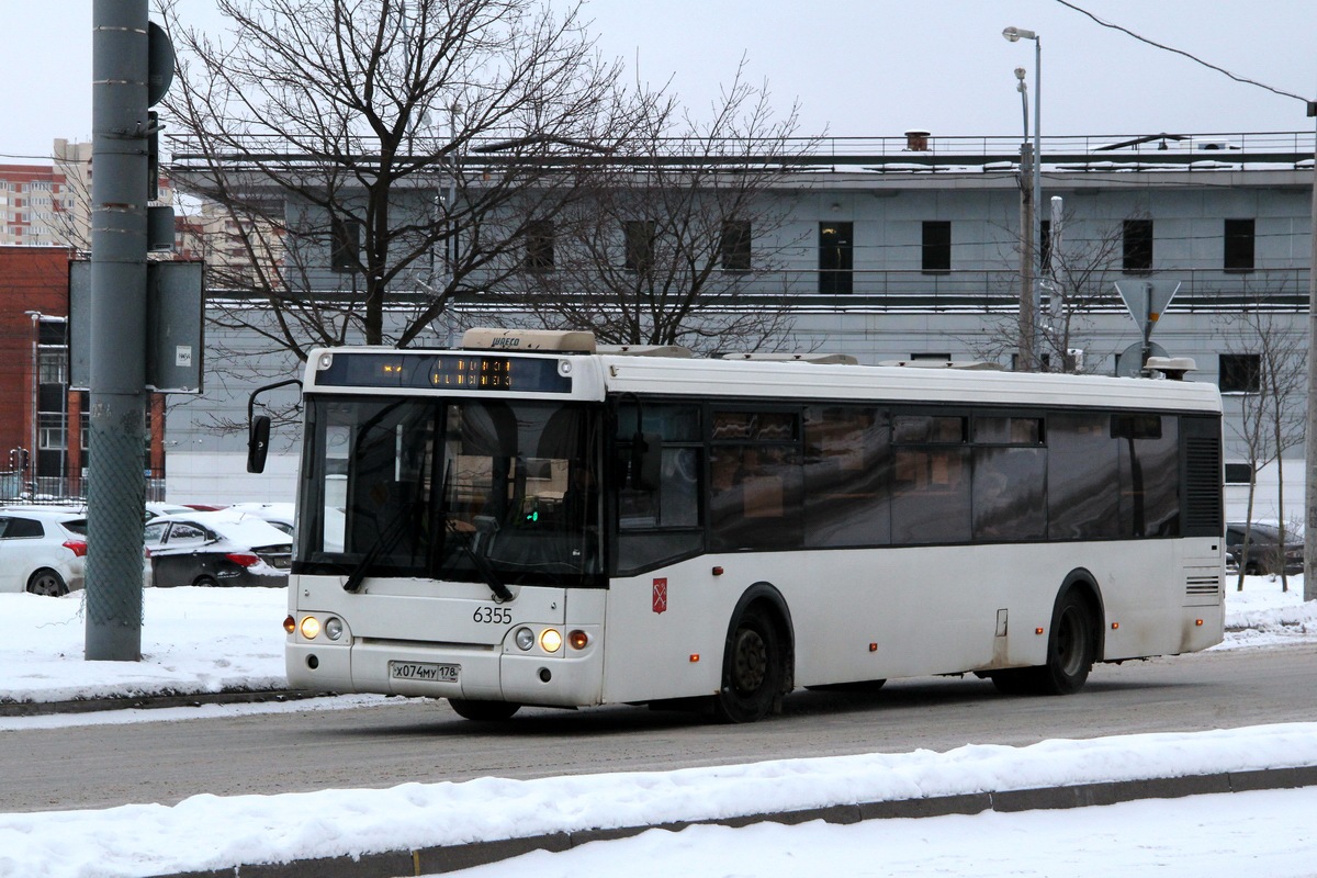 Санкт-Петербург, ЛиАЗ-5292.20 № 6355