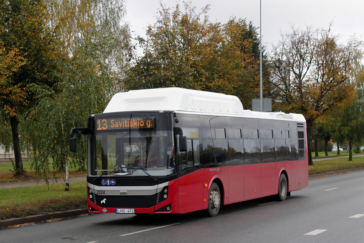 Litva, BMC Procity II 12LF CNG č. 2224