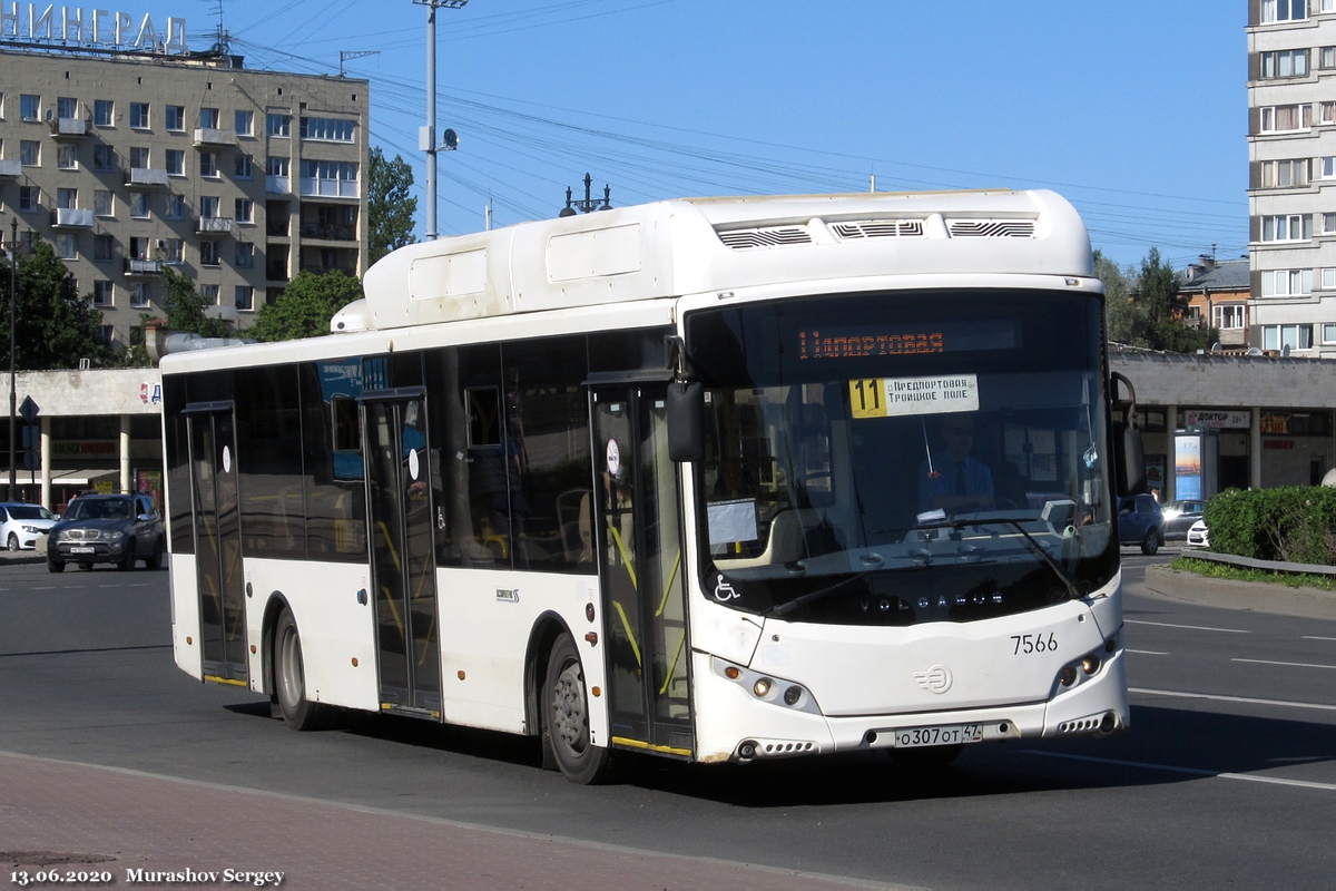 Санкт-Петербург, Volgabus-5270.G2 (CNG) № 7566