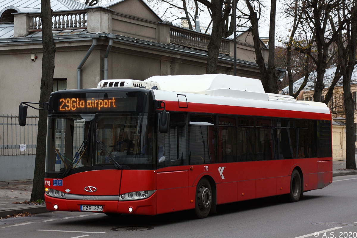 Литва, Solaris Urbino III 12 CNG № 775