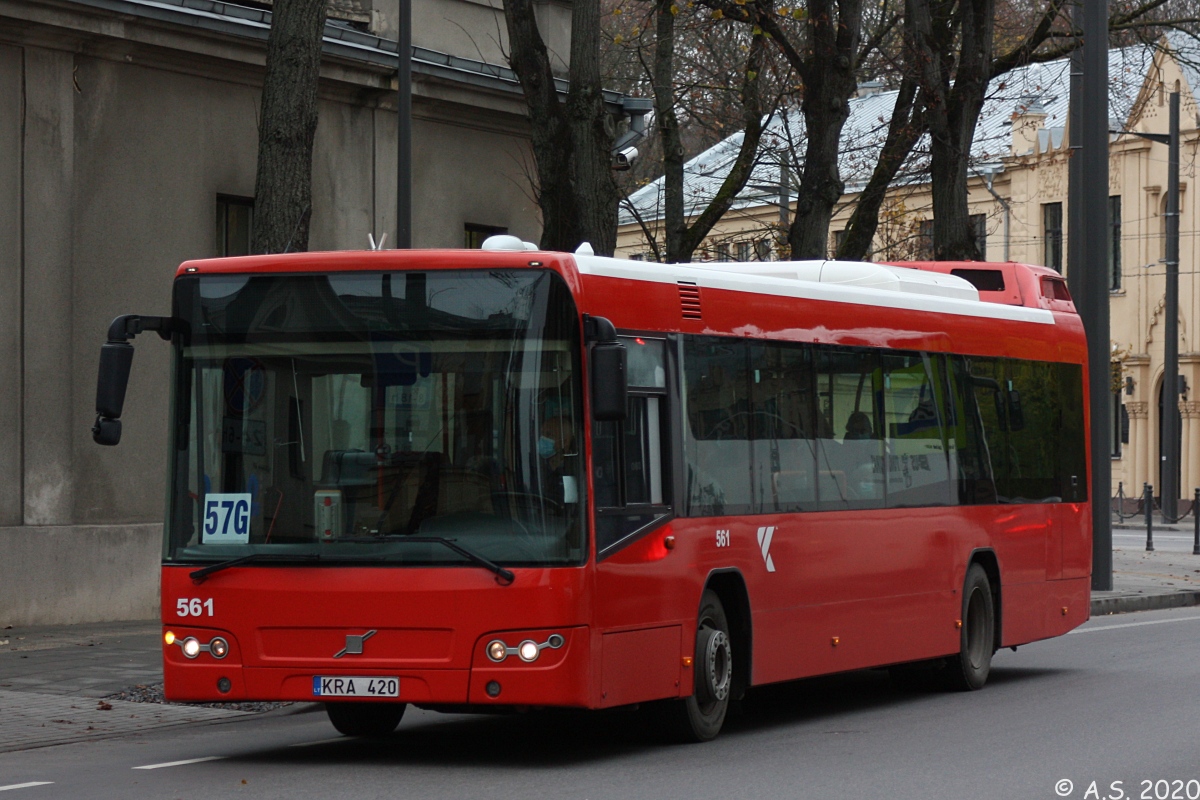 Литва, Volvo 7700 № 561