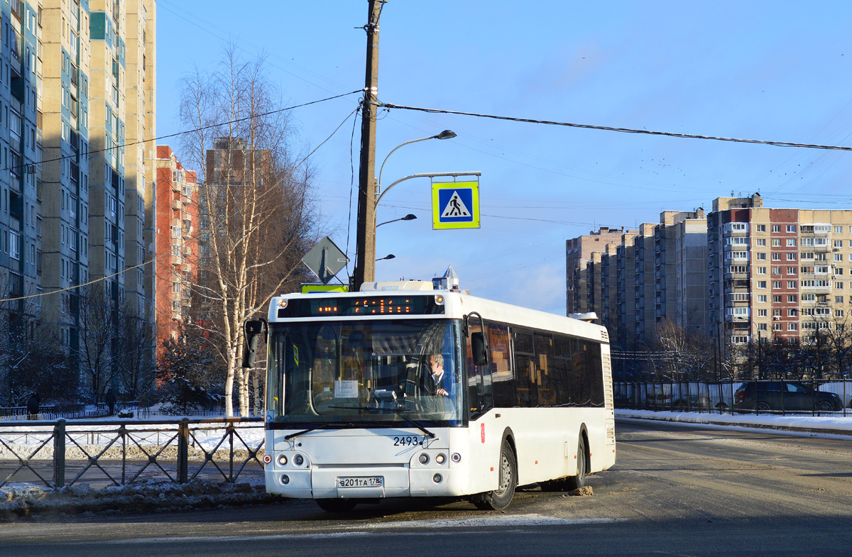 Санкт-Петербург, ЛиАЗ-5292.60 № 2493