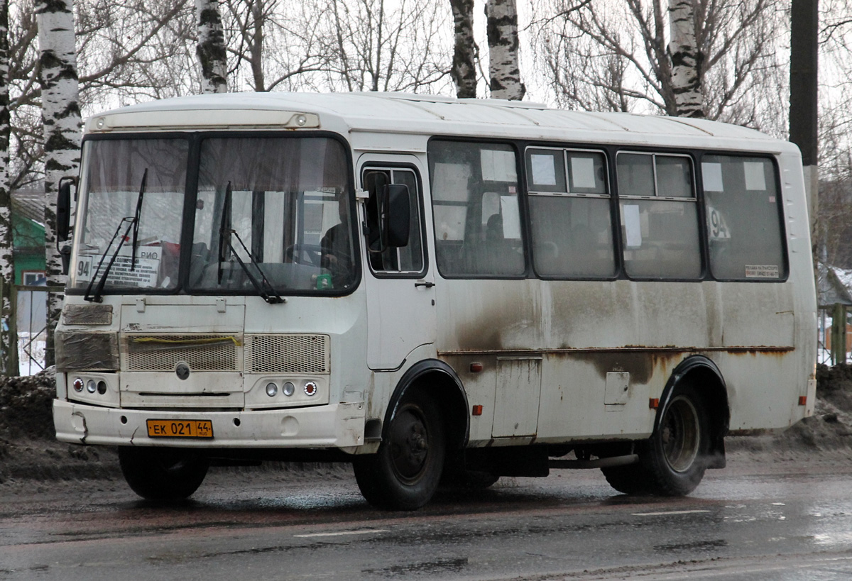 Костромская область, ПАЗ-32054 № ЕК 021 44