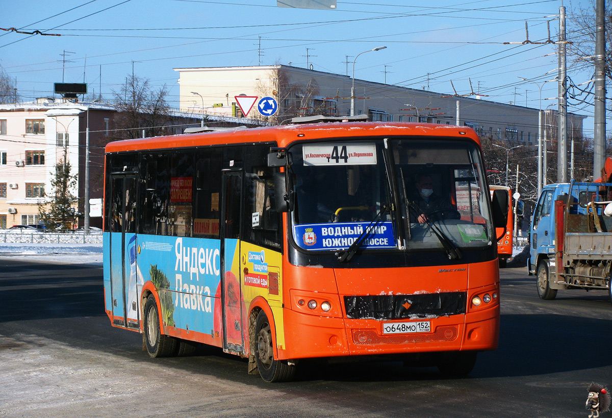 Нижегородская область, ПАЗ-320414-05 "Вектор" (1-2) № О 648 МО 152