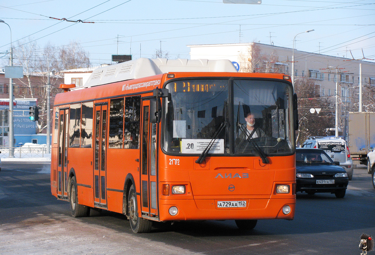 Нижегородская область, ЛиАЗ-5256.57 № 21702