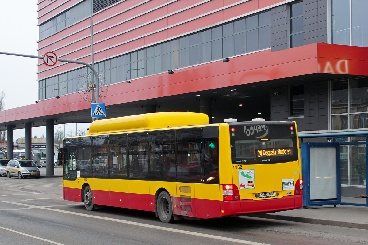 Литва, MAN A21 Lion's City NL273 CNG № 1152