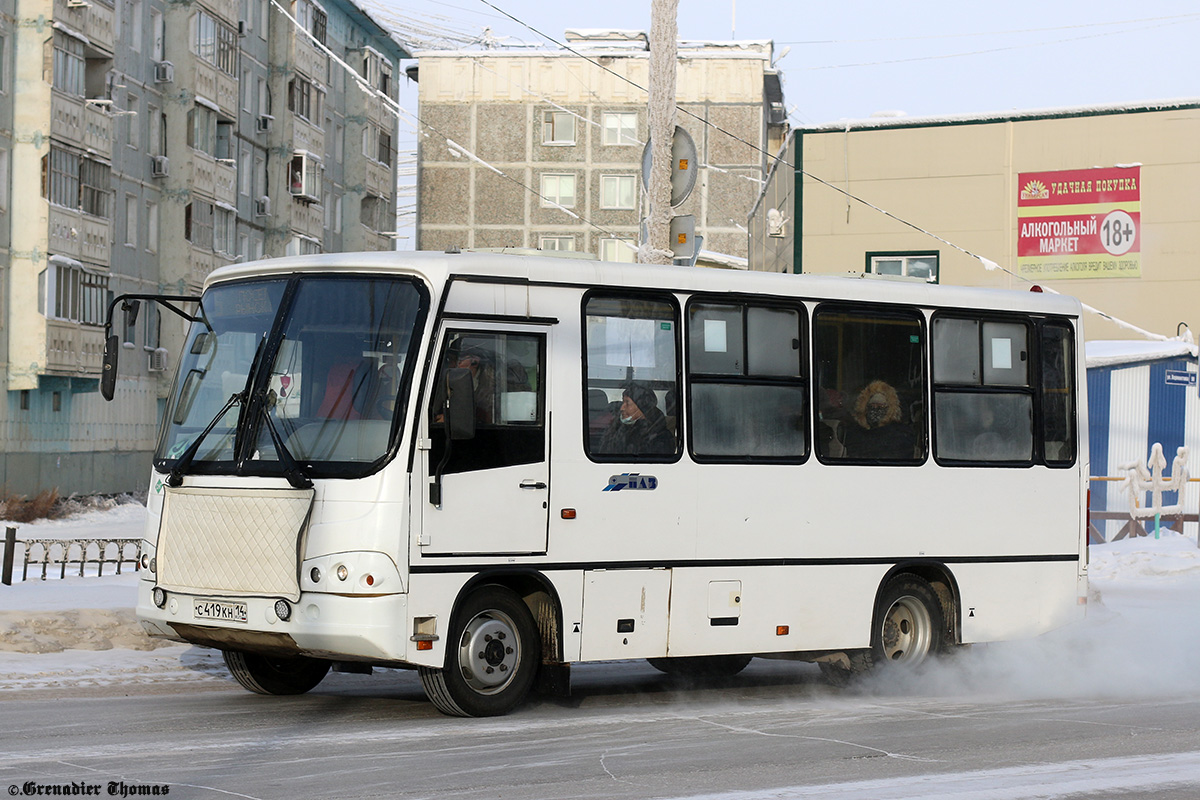 Саха (Якутия), ПАЗ-320302-08 № С 419 КН 14