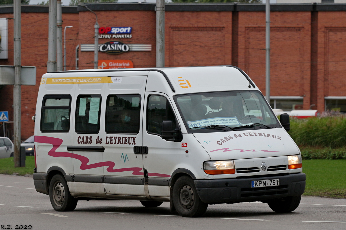 Литва, Renault Master № KPM 751