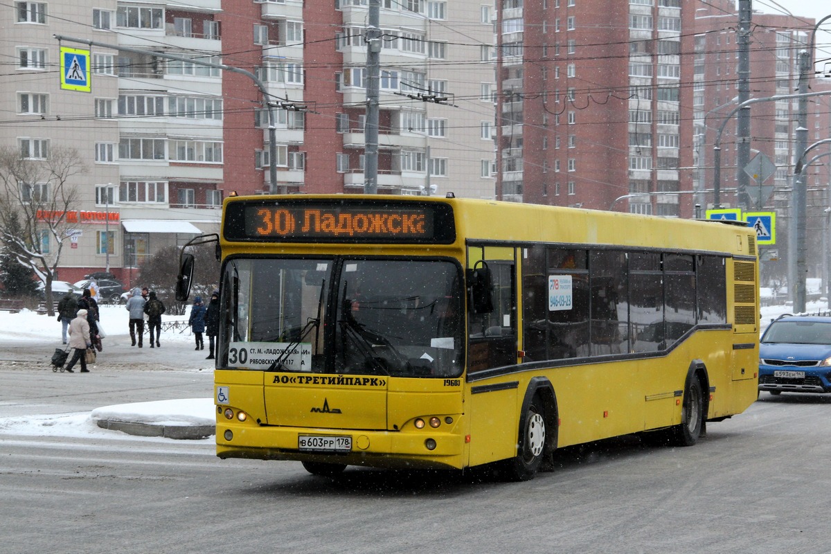 Санкт-Петербург, МАЗ-103.485 № В 603 РР 178