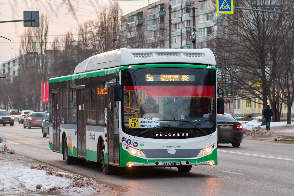 Воронежская область, Volgabus-5270.G2 (CNG) № Х 224 ЕЕ 136