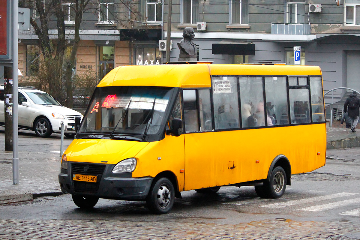 Днепропетровская область, Рута 25D № AE 1415 AB