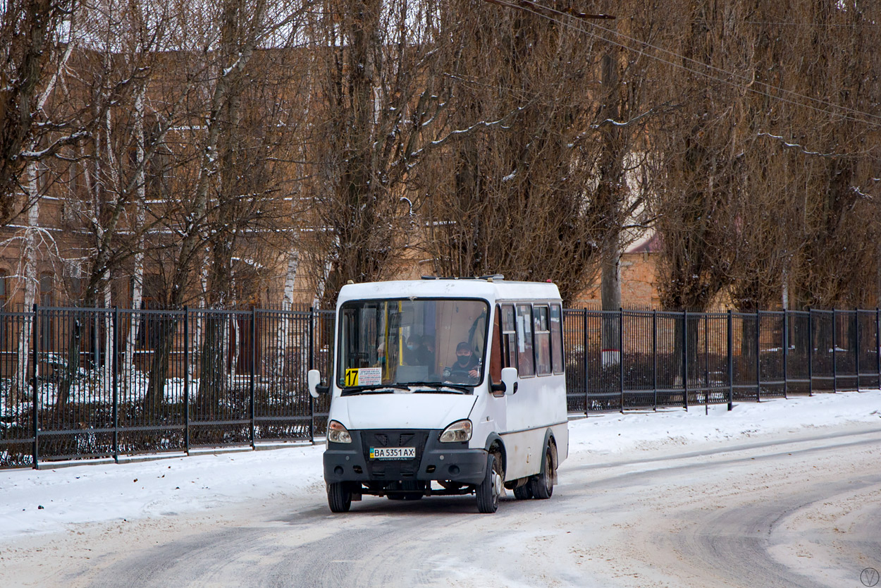 Кировоградская область, БАЗ-2215 "Дельфин" № BA 5351 AX