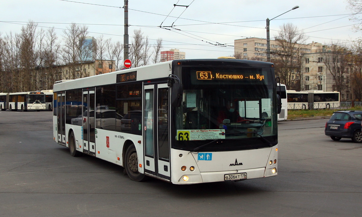 Санкт-Петербург, МАЗ-203.067 № В 306 КТ 178