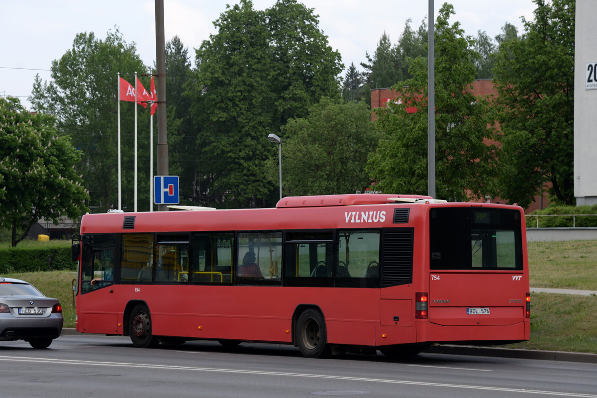 Литва, Volvo 7700 № 754