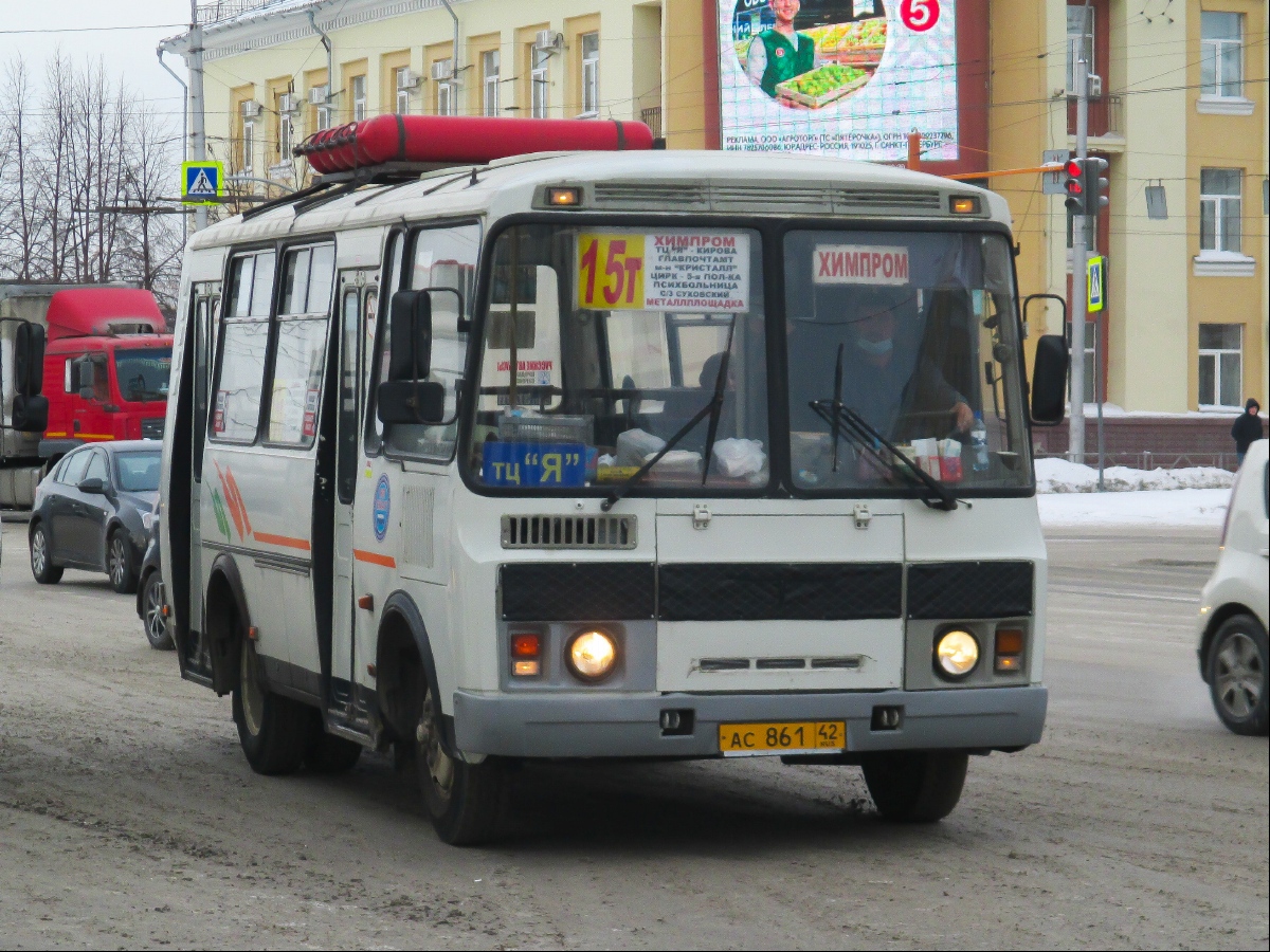 Кемеровская область - Кузбасс, ПАЗ-32054 № 227