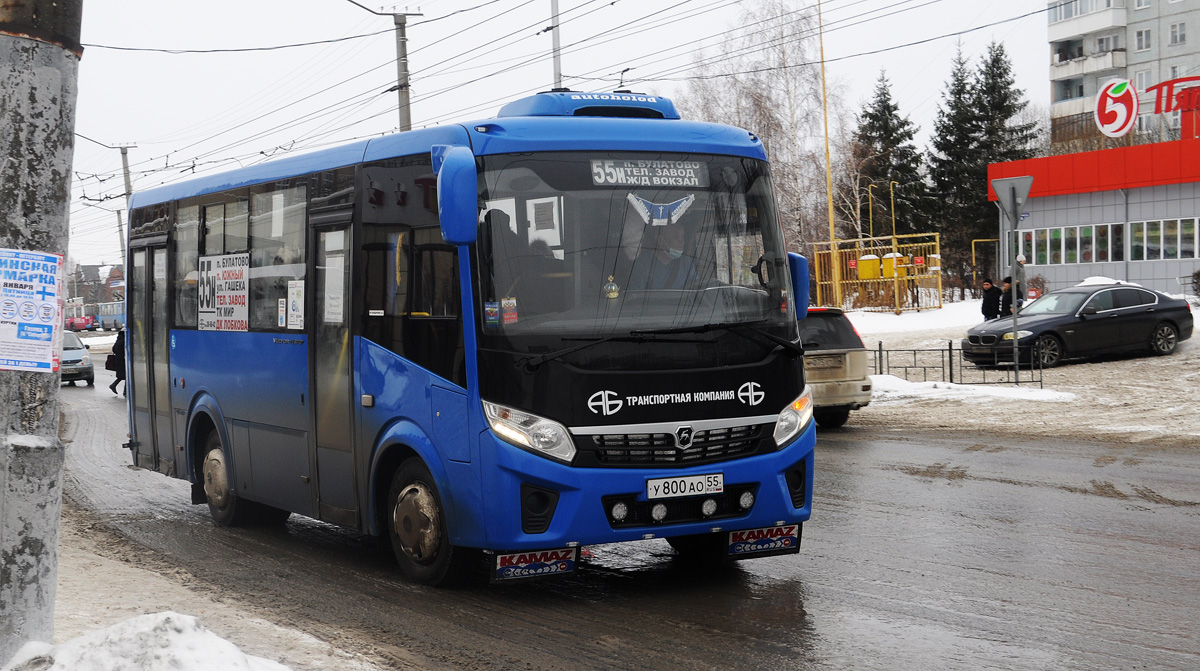 Omsk region, PAZ-320435-04 "Vector Next" č. 3028