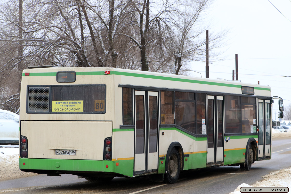 Воронежская область, МАЗ-103.465 № М 526 ЕА 136