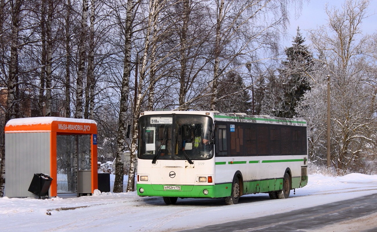 Ленинградская область, ЛиАЗ-5256.60 № 3729