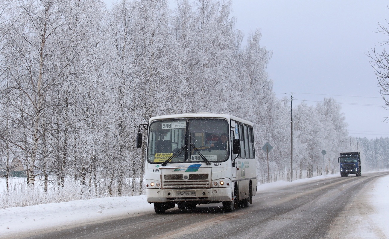 Санкт-Петербург, ПАЗ-320302-11 № 9682