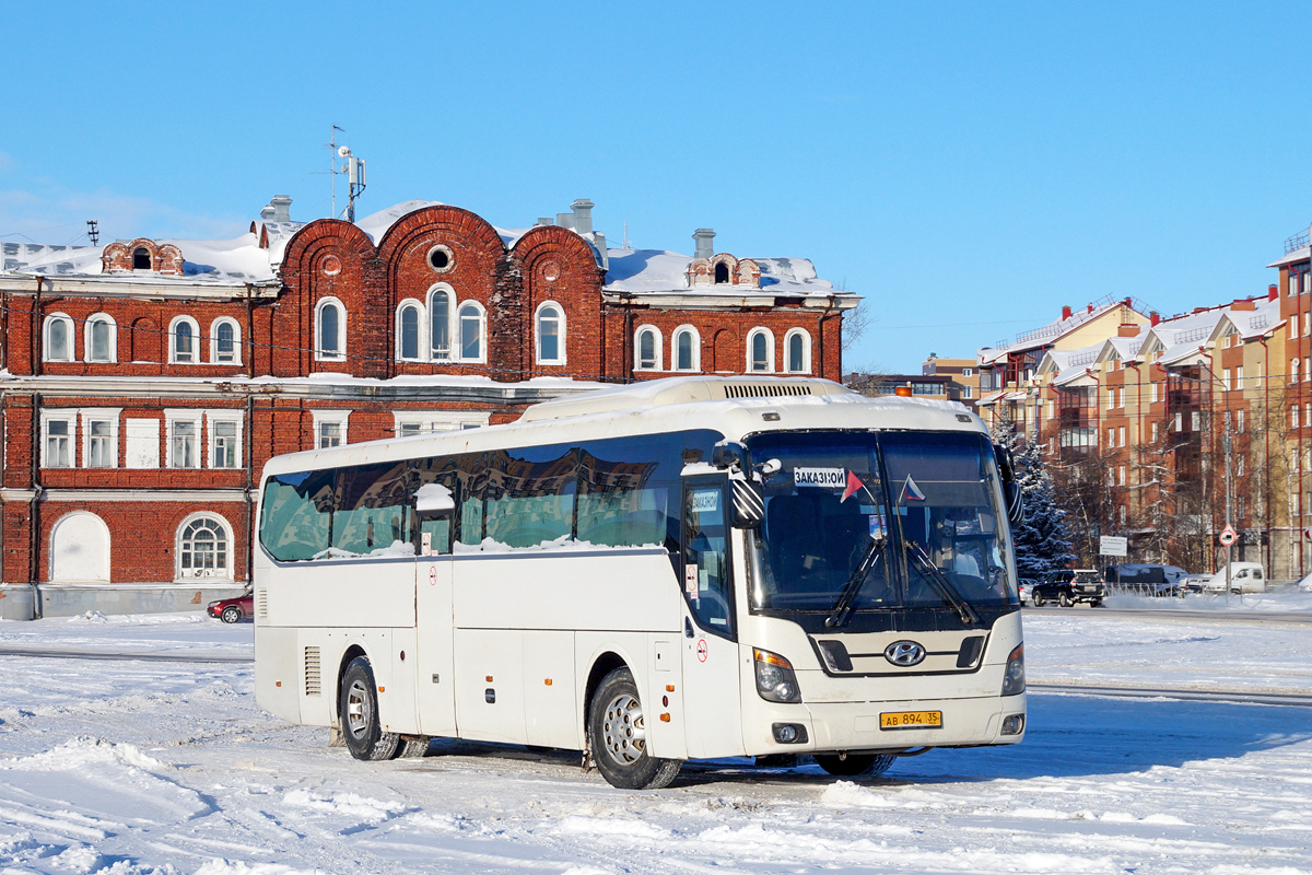 Вологодская область, Hyundai Universe Space Luxury № АВ 894 35
