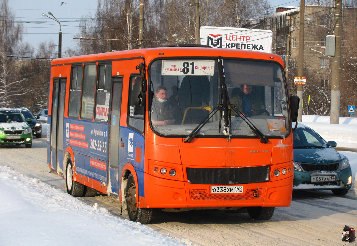 Нижегородская область, ПАЗ-320414-05 "Вектор" № О 338 ХМ 152