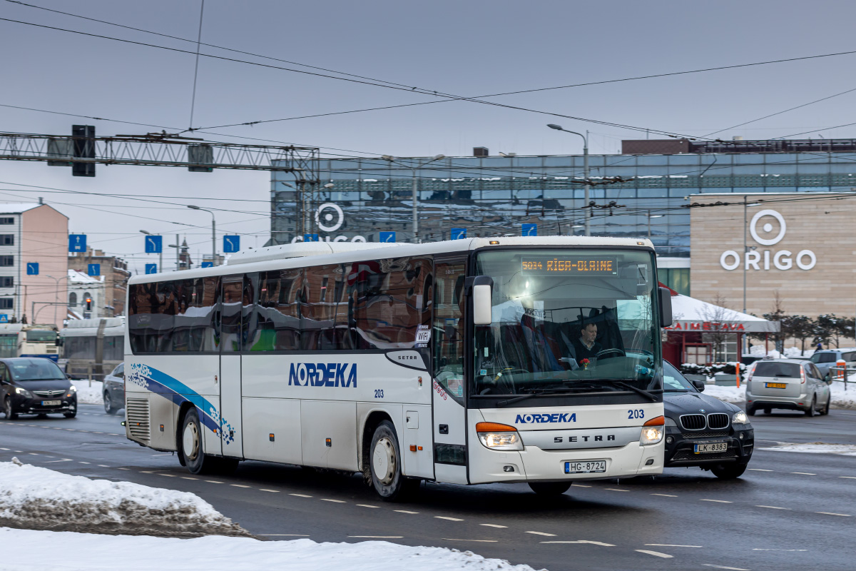 Латвия, Setra S416UL № 203