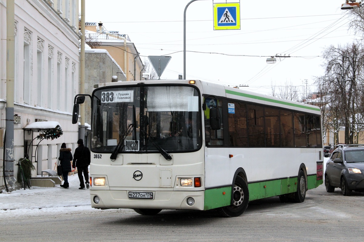 Санкт-Петербург, ЛиАЗ-5293.60 № 3652