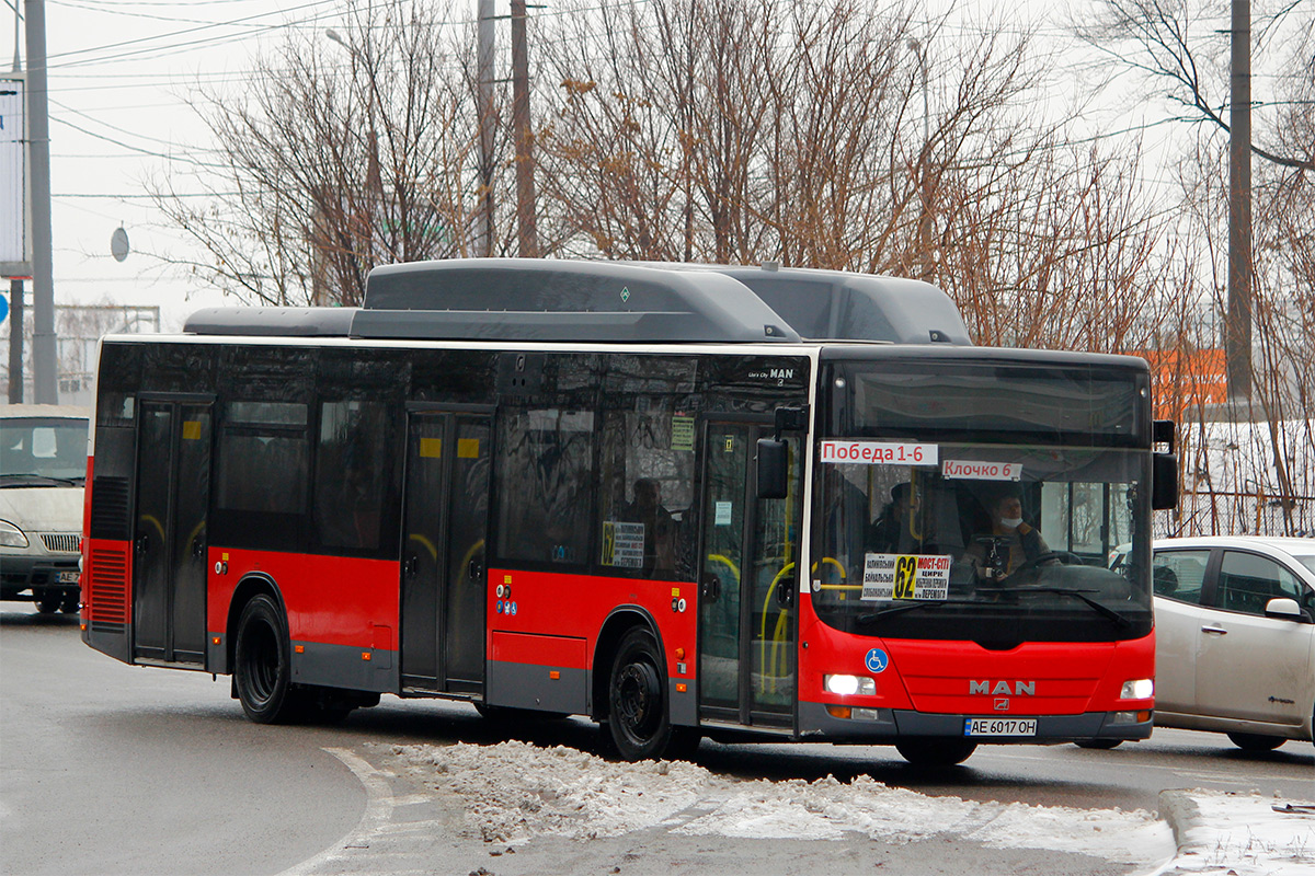 Днепропетровская область, MAN A21 Lion's City NL273 LPG № AE 6017 OH