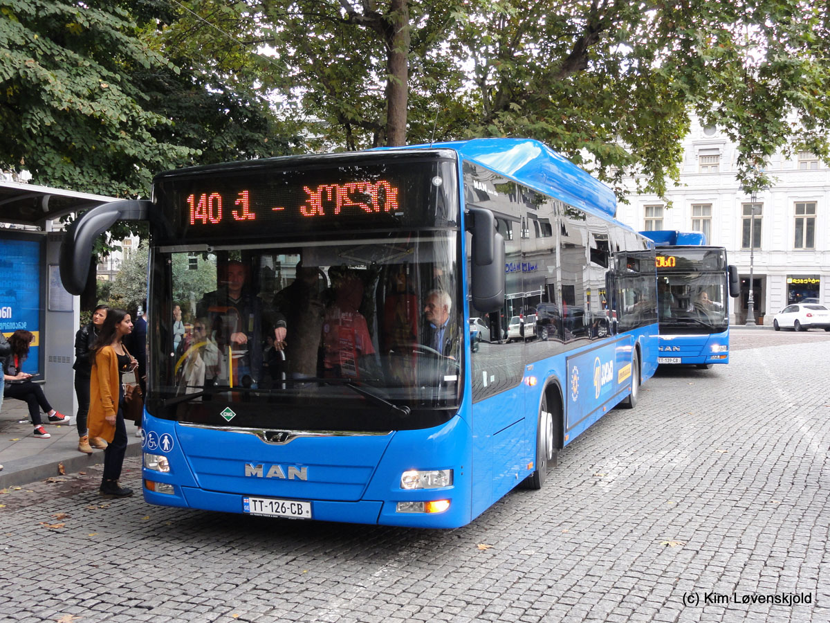 Грузия, MAN A21 Lion's City NL313 CNG № TT-126-CB