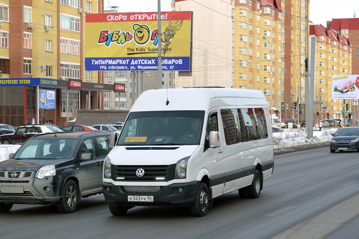 Ханты-Мансийский АО, Volkswagen Crafter № В 343 РК 86