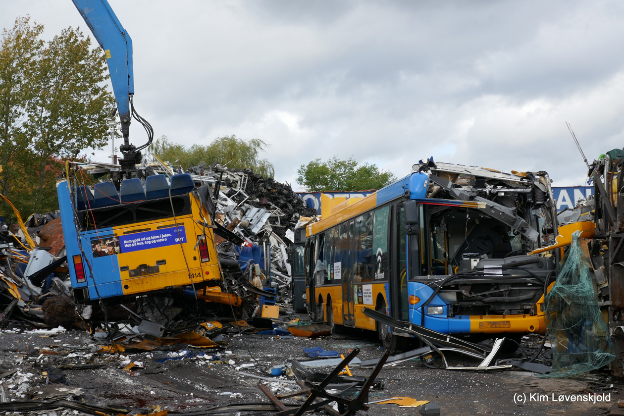 Дания, Scania OmniLink I № 1548; Дания, VDL Jonckheere Transit 2000 № 1414