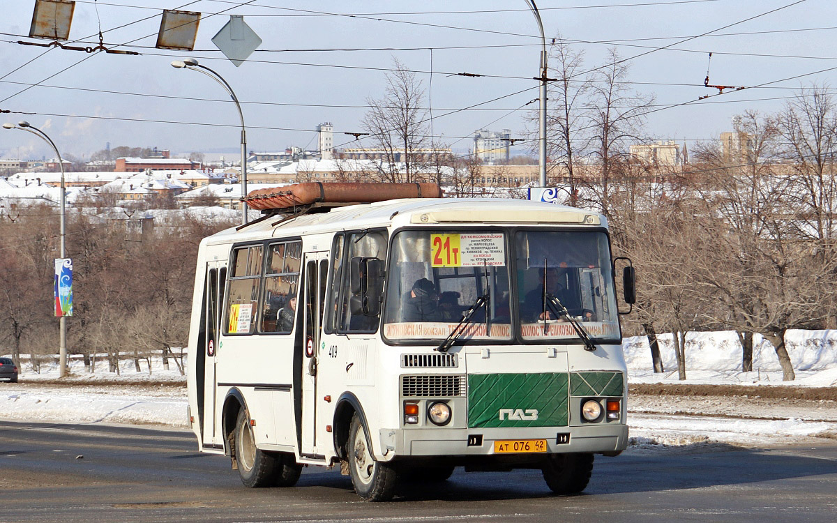 Кемеровская область - Кузбасс, ПАЗ-32054 № 409