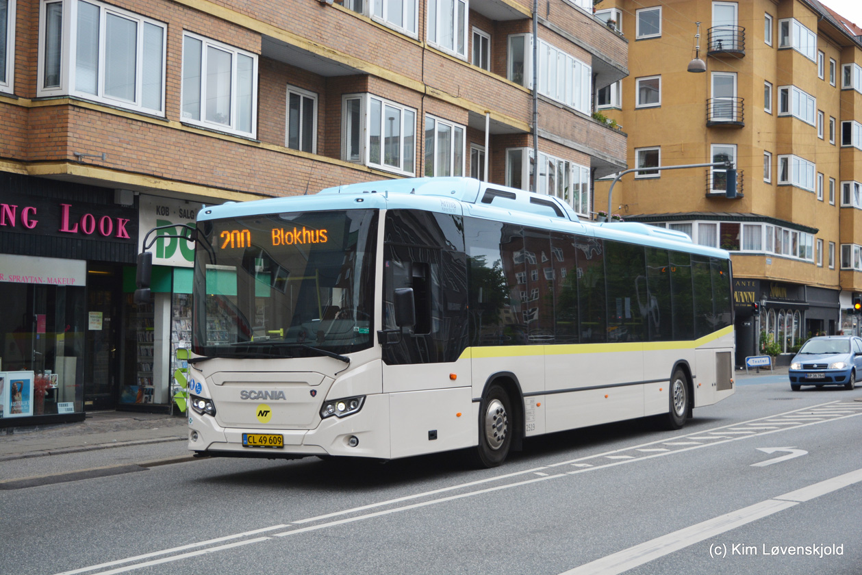 Dánia, Scania Citywide LE Suburban sz.: 2519