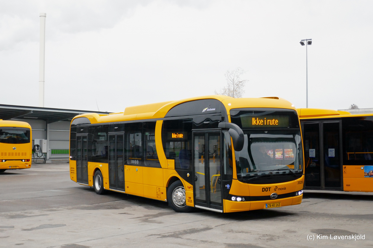 Дания, BYD K9UB № 3026
